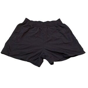 Lululemon Lightweight High-Rise Hiking Short Black Size 6 Detours Welcome
